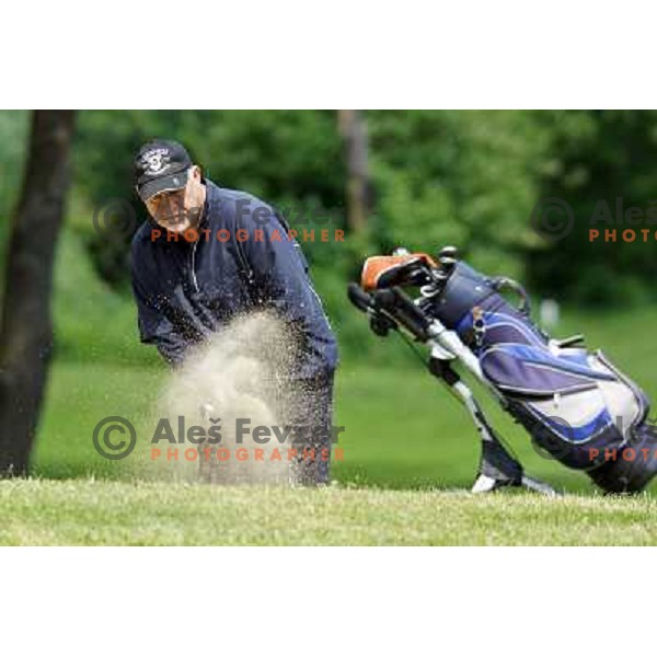 action at Alps Tour Pro-AM golf tournament at Ptuj, Slovenia on May 20, 2013 