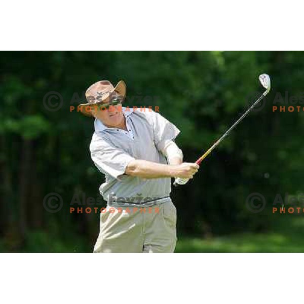 action at Alps Tour Pro-AM golf tournament at Ptuj, Slovenia on May 20, 2013 