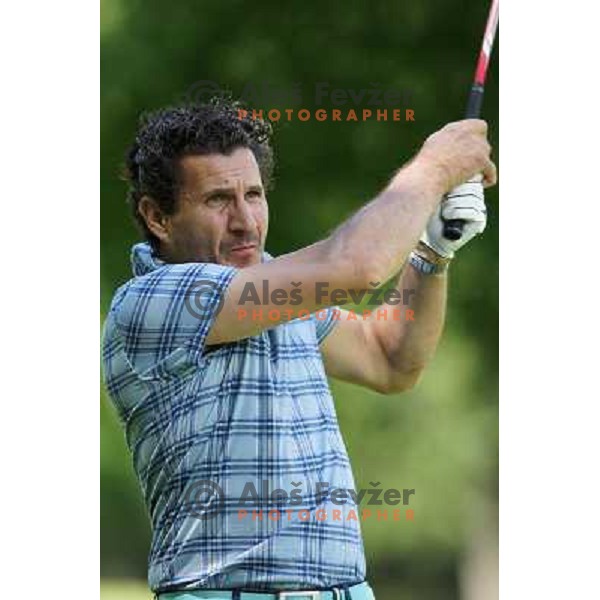 action at Alps Tour Pro-AM golf tournament at Ptuj, Slovenia on May 20, 2013 