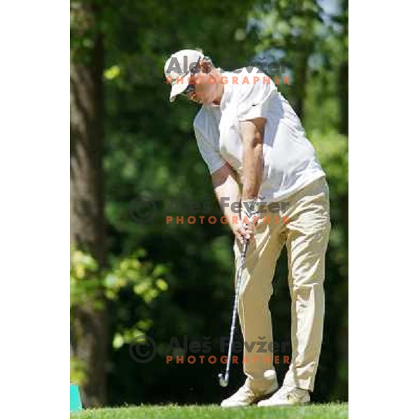 action at Alps Tour Pro-AM golf tournament at Ptuj, Slovenia on May 20, 2013 