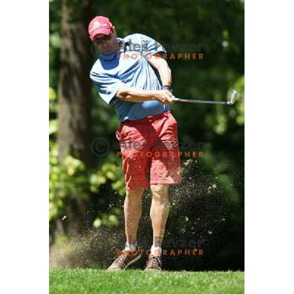 action at Alps Tour Pro-AM golf tournament at Ptuj, Slovenia on May 20, 2013 