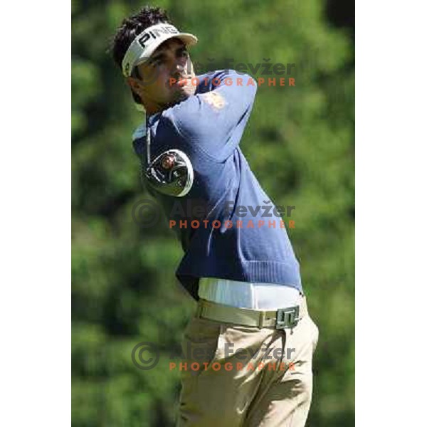 action at Alps Tour Pro-AM golf tournament at Ptuj, Slovenia on May 20, 2013 