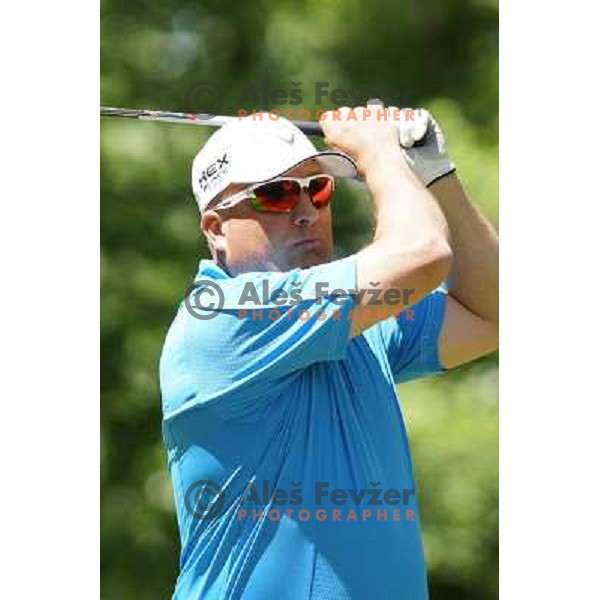 action at Alps Tour Pro-AM golf tournament at Ptuj, Slovenia on May 20, 2013 