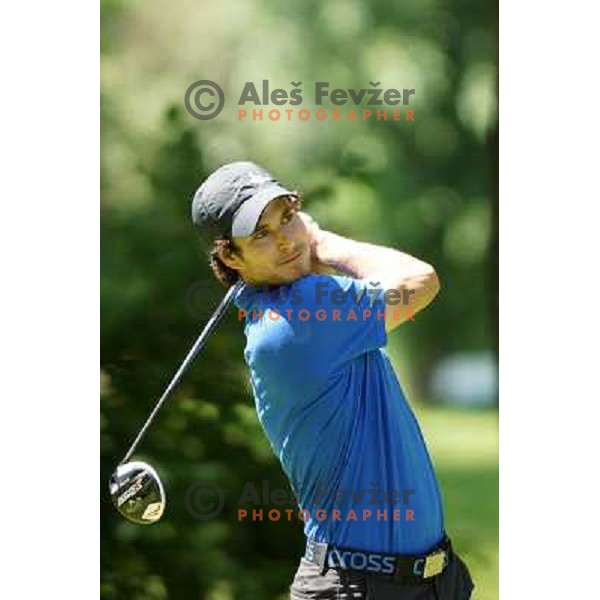 action at Alps Tour Pro-AM golf tournament at Ptuj, Slovenia on May 20, 2013 