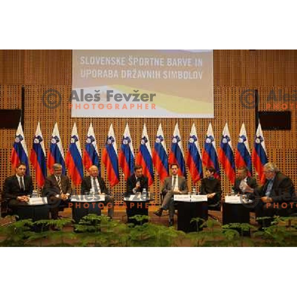 Borut Pahor, president of Slovenia during meeting with slovenian sportsman at Congres center Brdo pri Kranju on May 24, 2013 
