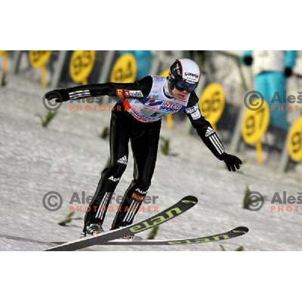 Jernej Damjan at team ski-jumping competition at FIS Nordic World SKI Championships 2007 in Sapporo, Japan