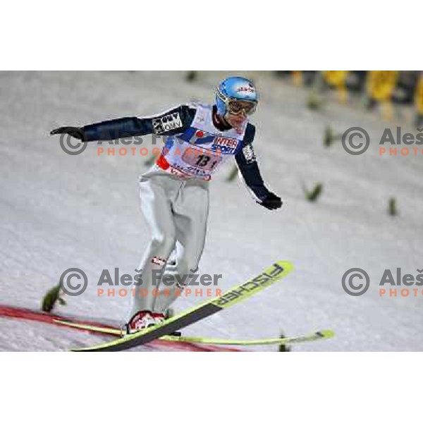 Wolfgang Loitzl at team ski-jumping competition at FIS Nordic World SKI Championships 2007 in Sapporo, Japan