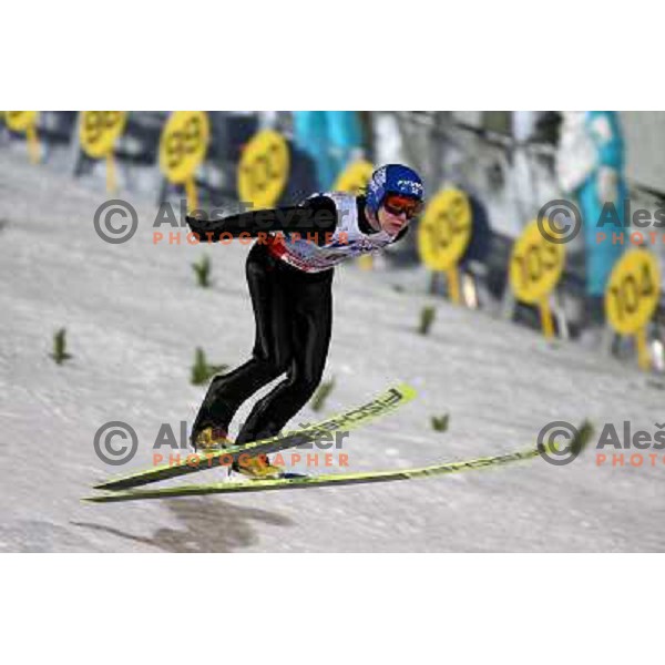 Harri Olli at team ski-jumping competition at FIS Nordic World SKI Championships 2007 in Sapporo, Japan