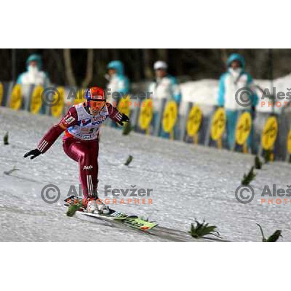 Rok Urbanc at team ski-jumping competition at FIS Nordic World SKI Championships 2007 in Sapporo, Japan