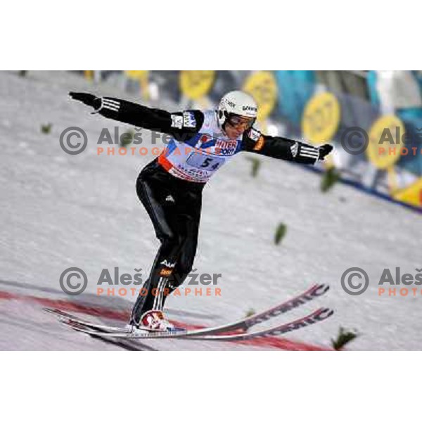 Peter Zonta at team ski-jumping competition at FIS Nordic World SKI Championships 2007 in Sapporo, Japan