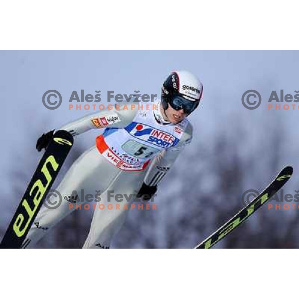 Jernej Damjan at team ski-jumping competition at FIS Nordic World SKI Championships 2007 in Sapporo, Japan