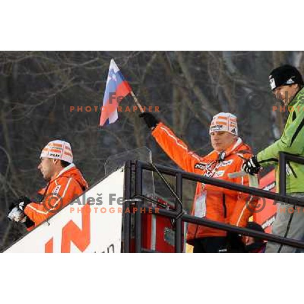 Ari-Pekka Nikkola at team ski-jumping competition at FIS Nordic World SKI Championships 2007 in Sapporo, Japan
