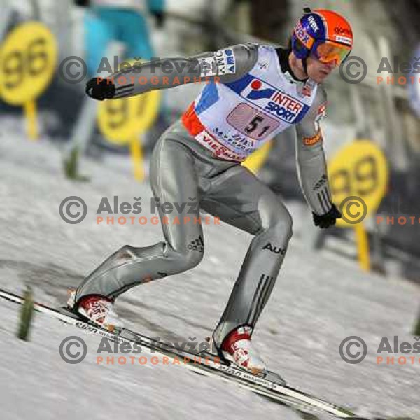 Primoz Pikl at team ski-jumping competition at FIS Nordic World SKI Championships 2007 in Sapporo, Japan