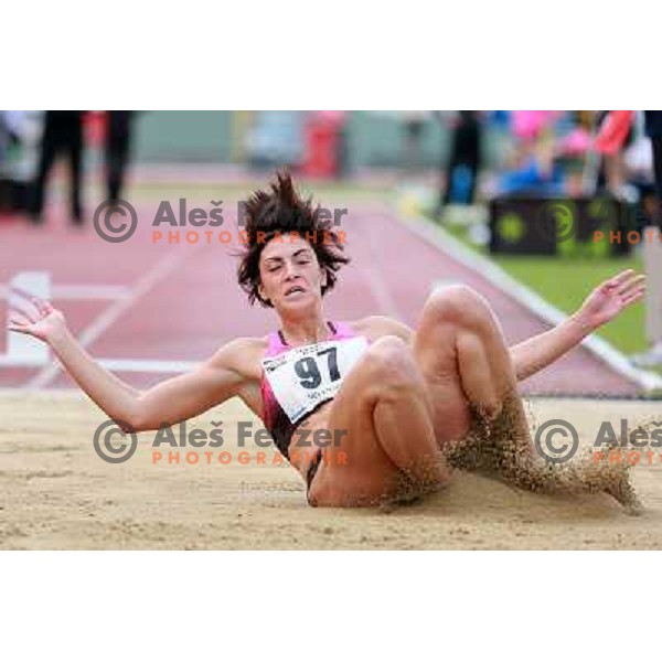 Ivana Spanovic of Serbia competes at 18. International Athletics Meeting in Velenje, Slovenia on June 4, 2013 