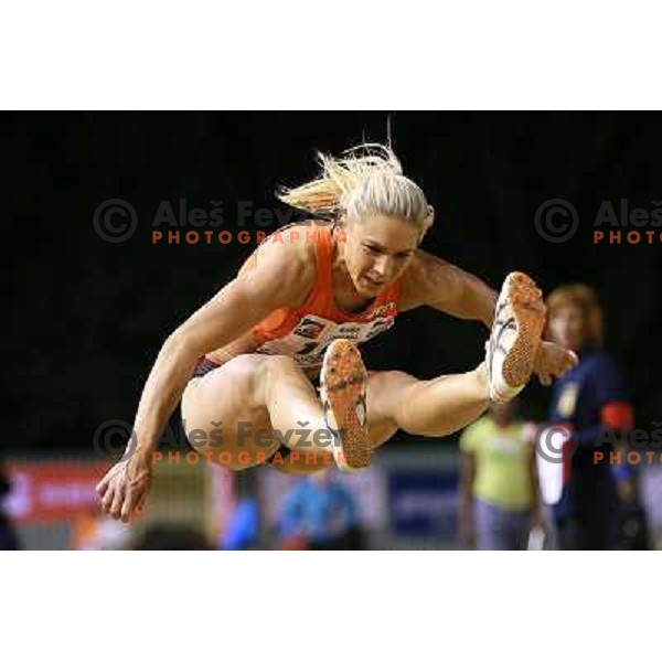 Snezana Rodic of Slovenia competes at 18. International Athletics Meeting in Velenje, Slovenia on June 4, 2013 