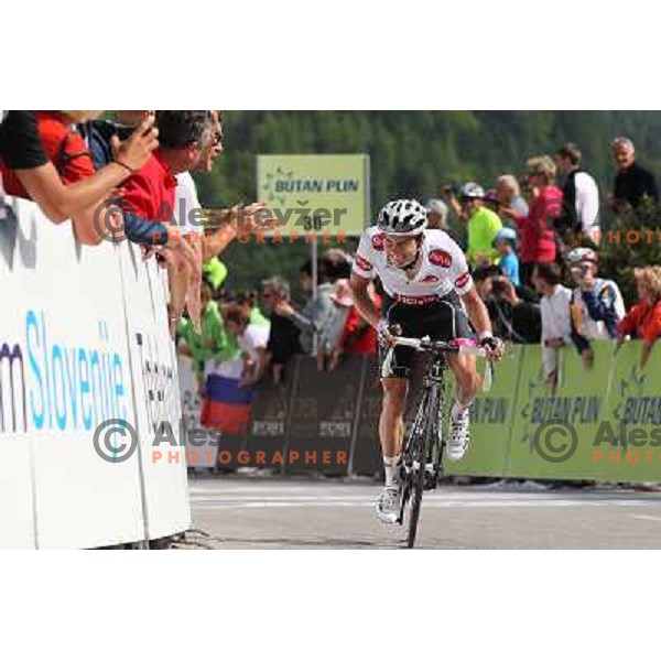 3rd stage Skofja Loka- Vrsic of cycling race Tour of Slovenia on June 15, 2013 