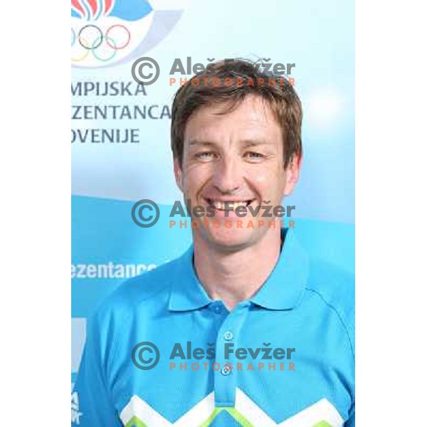 Iztok Cop, member of Slovenia team for Mersin 2013 Mediteranean Games during official presentation in Terme Zrece, Slovenia on June 12, 2013 