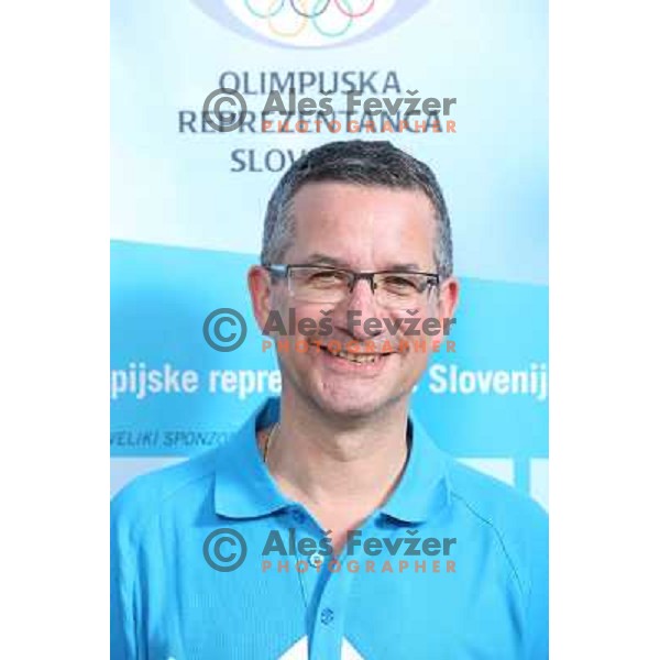 Rajmond Debevec, member of Slovenia team for Mersin 2013 Mediteranean Games during official presentation in Terme Zrece, Slovenia on June 12, 2013 