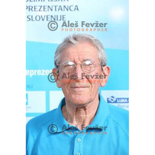 Lojze mikolic, member of Slovenia team for Mersin 2013 Mediteranean Games during official presentation in Terme Zrece, Slovenia on June 12, 2013 