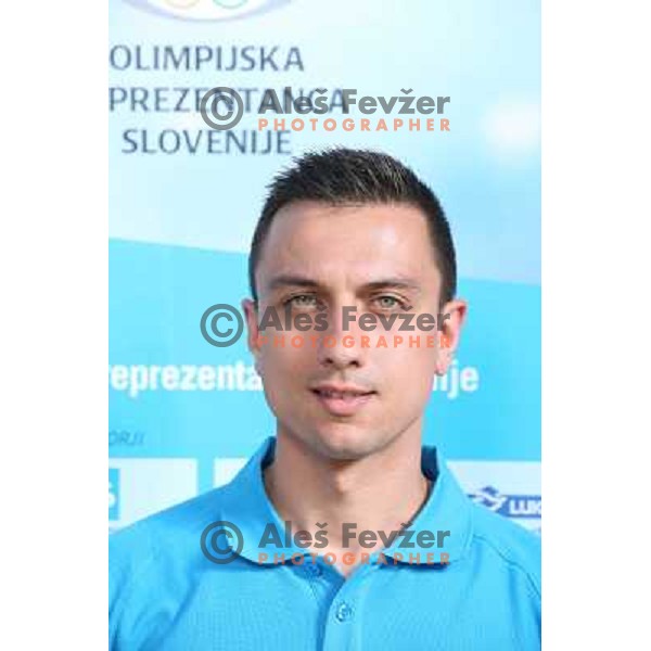 Zeljko Moicevic, member of Slovenia team for Mersin 2013 Mediteranean Games during official presentation in Terme Zrece, Slovenia on June 12, 2013 