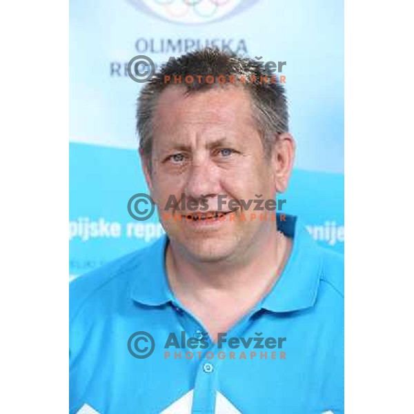 Igor Velickovic,member of Slovenia team for Mersin 2013 Mediteranean Games during official presentation in Terme Zrece, Slovenia on June 12, 2013 