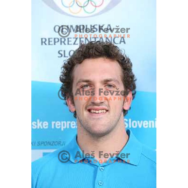 Jan Karel Petric, member of Slovenia team for Mersin 2013 Mediteranean Games during official presentation in Terme Zrece, Slovenia on June 12, 2013 