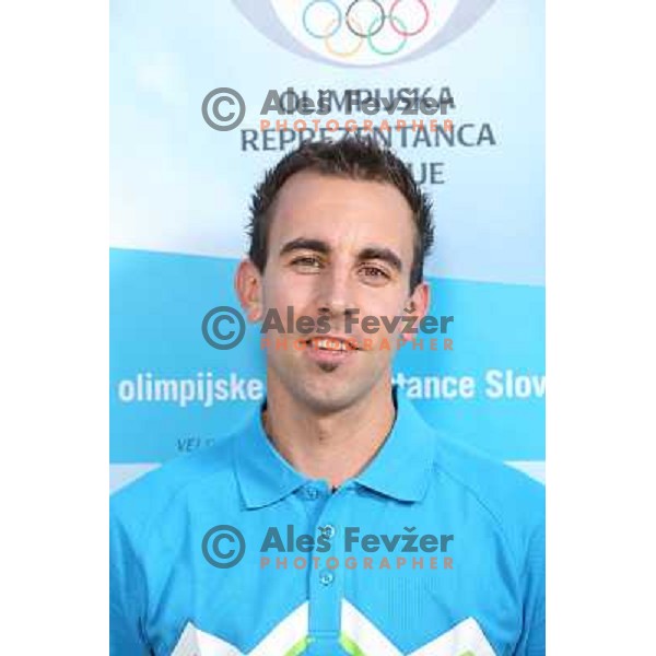 Mitja Kosovelj, member of Slovenia team for Mersin 2013 Mediteranean Games during official presentation in Terme Zrece, Slovenia on June 12, 2013 