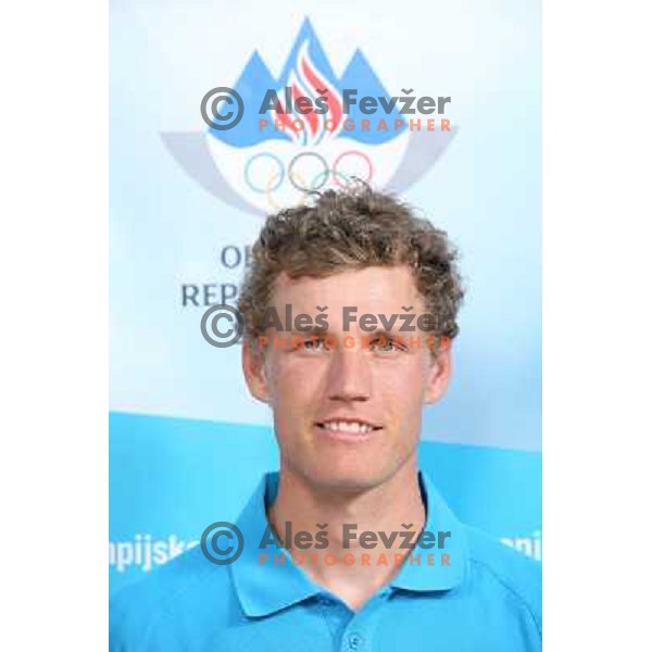 Ales Zupan,member of Slovenia team for Mersin 2013 Mediteranean Games during official presentation in Terme Zrece, Slovenia on June 12, 2013 