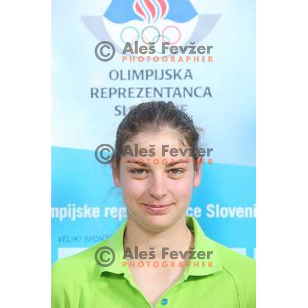 Anja Sesum,member of Slovenia team for Mersin 2013 Mediteranean Games during official presentation in Terme Zrece, Slovenia on June 12, 2013 