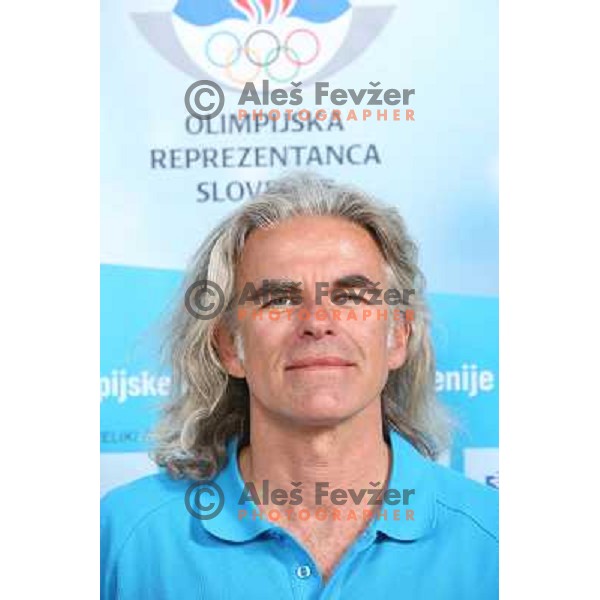 Iztok Butinar, member of Slovenia team for Mersin 2013 Mediteranean Games during official presentation in Terme Zrece, Slovenia on June 12, 2013 