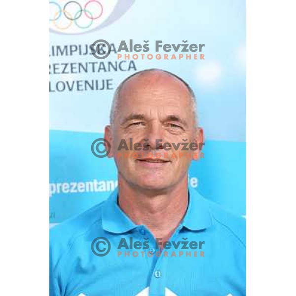 Dusan Jurse, member of Slovenia team for Mersin 2013 Mediteranean Games during official presentation in Terme Zrece, Slovenia on June 12, 2013 