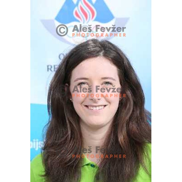 Valentina Zaloznik, member of Slovenia team for Mersin 2013 Mediteranean Games during official presentation in Terme Zrece, Slovenia on June 12, 2013 