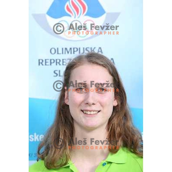 Urska Iglicar,member of Slovenia team for Mersin 2013 Mediteranean Games during official presentation in Terme Zrece, Slovenia on June 12, 2013 
