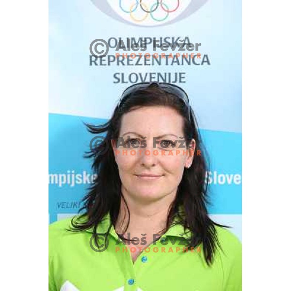 Katarina Tonin,member of Slovenia team for Mersin 2013 Mediteranean Games during official presentation in Terme Zrece, Slovenia on June 12, 2013 
