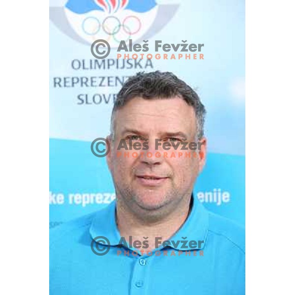 member of Slovenia team for Mersin 2013 Mediteranean Games during official presentation in Terme Zrece, Slovenia on June 12, 2013 