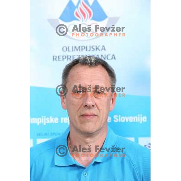 Oleg Gorbachov, member of Slovenia team for Mersin 2013 Mediteranean Games during official presentation in Terme Zrece, Slovenia on June 12, 2013 