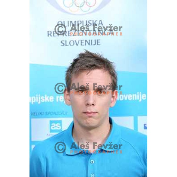 Igor Klancisar, member of Slovenia team for Mersin 2013 Mediteranean Games during official presentation in Terme Zrece, Slovenia on June 12, 2013 