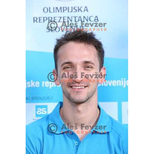 Saso Bertoncelj,member of Slovenia team for Mersin 2013 Mediteranean Games during official presentation in Terme Zrece, Slovenia on June 12, 2013 