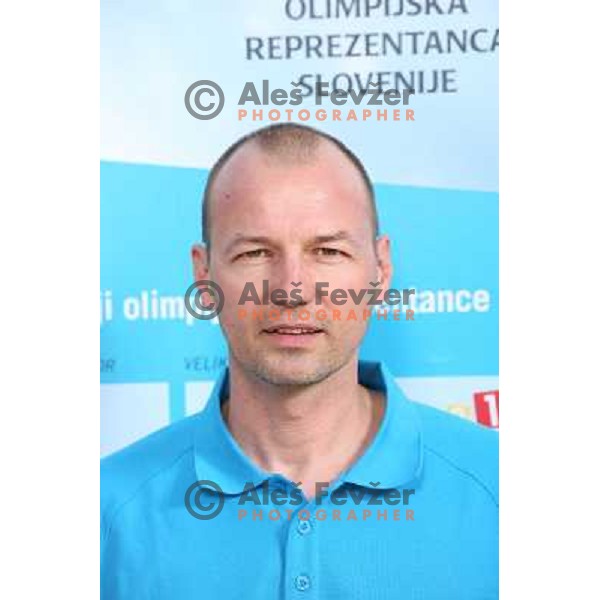 Sebastjan Piletic,member of Slovenia team for Mersin 2013 Mediteranean Games during official presentation in Terme Zrece, Slovenia on June 12, 2013 