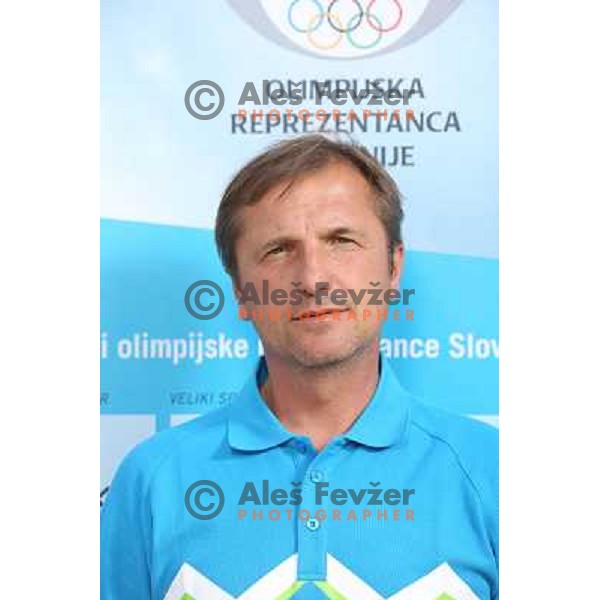 Klavdij Pletikos, member of Slovenia team for Mersin 2013 Mediteranean Games during official presentation in Terme Zrece, Slovenia on June 12, 2013 