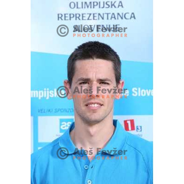 Mladen Railic, member of Slovenia team for Mersin 2013 Mediteranean Games during official presentation in Terme Zrece, Slovenia on June 12, 2013 