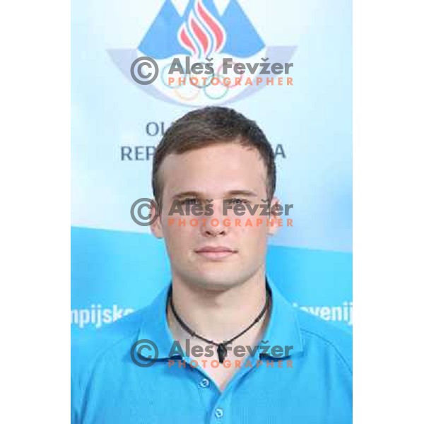 Sebastjan Budihna, member of Slovenia team for Mersin 2013 Mediteranean Games during official presentation in Terme Zrece, Slovenia on June 12, 2013 