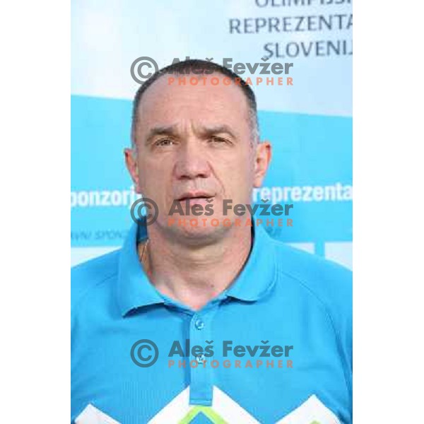 Stanislav Sernek, member of Slovenia team for Mersin 2013 Mediteranean Games during official presentation in Terme Zrece, Slovenia on June 12, 2013 