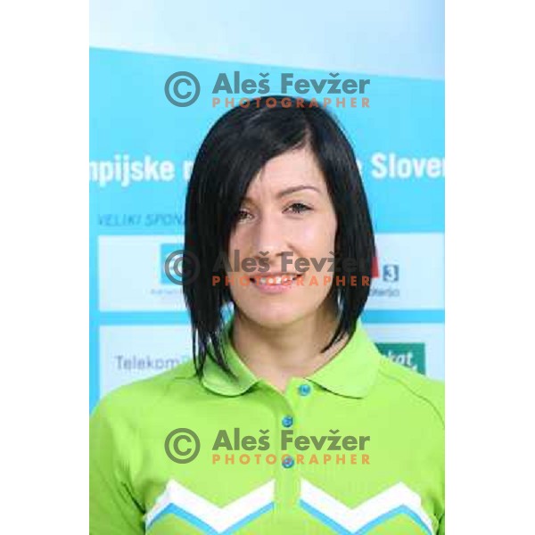 Nina Milosevic, member of Slovenia team for Mersin 2013 Mediteranean Games during official presentation in Terme Zrece, Slovenia on June 12, 2013 
