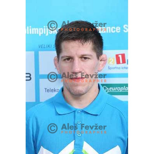 Matjaz Trbovc, member of Slovenia team for Mersin 2013 Mediteranean Games during official presentation in Terme Zrece, Slovenia on June 12, 2013 