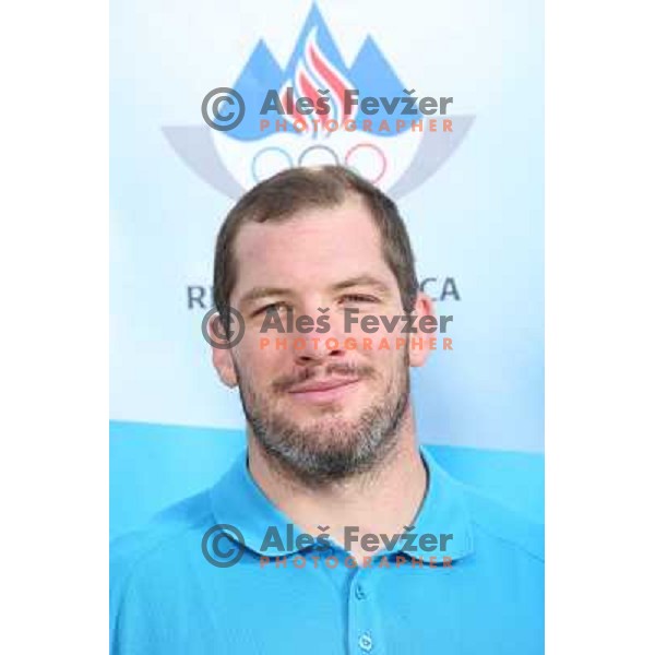 Matjaz Ceraj, member of Slovenia team for Mersin 2013 Mediteranean Games during official presentation in Terme Zrece, Slovenia on June 12, 2013 