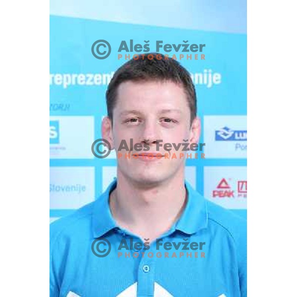 Igor Trbovc, member of Slovenia team for Mersin 2013 Mediteranean Games during official presentation in Terme Zrece, Slovenia on June 12, 2013 
