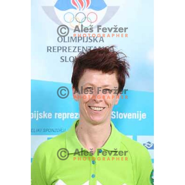 Sergeja Stefanisin, member of Slovenia team for Mersin 2013 Mediteranean Games during official presentation in Terme Zrece, Slovenia on June 12, 2013 