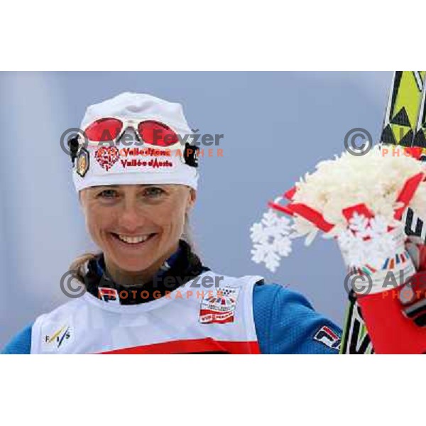 Arianna Follis at Cross-country Ladies 10 km free at FIS Nordic Ski WC Sapporo, Hokaido, Japan