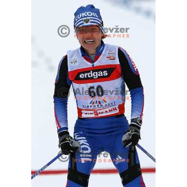 Evgenia Medvedeva at Cross-country Ladies 10 km free at FIS Nordic Ski WC Sapporo, Hokaido, Japan